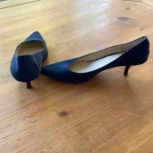 Oscar de la Renta kitten heel